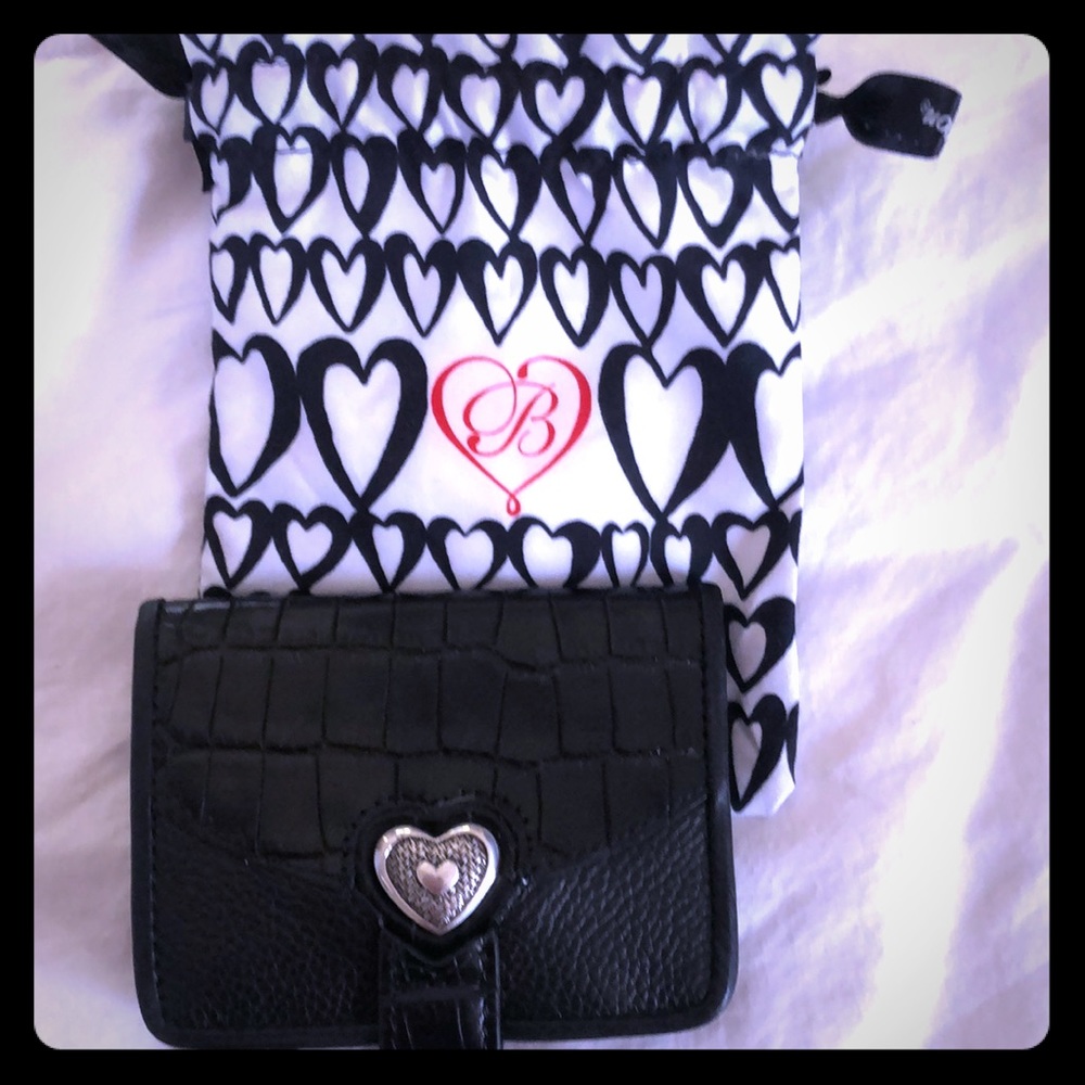 Small black Brighton wallet